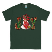 Sports Green christmas joy with rooster Classic Tee - RanaPortraitStore