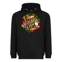Black christmas happy new year Heavyweight Hoodie - Artiststas