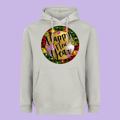 Christmas Happy New Year Heavyweight Hoodie Designed By Artiststas