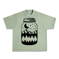 Oil Green View jar Urban Heavy Tee - Unal Design