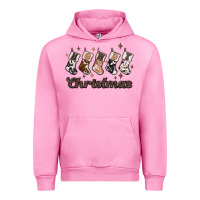 Fuchsia Pink howdy christmas Urban Hoodie - MaliasSmallBusiness