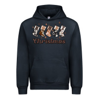 Navy howdy christmas Urban Hoodie - MaliasSmallBusiness