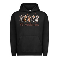 Pigment Black howdy christmas Urban Hoodie - MaliasSmallBusiness