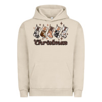 Pigment French Oak howdy christmas Urban Hoodie - MaliasSmallBusiness