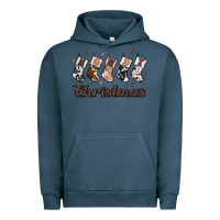 Pigment Midnight Navy howdy christmas Urban Hoodie - MaliasSmallBusiness