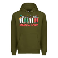 Army Green sedation squad Premium Hoodie - MaliasSmallBusiness