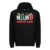 Black sedation squad Premium Hoodie - MaliasSmallBusiness