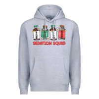 Heather Grey sedation squad Premium Hoodie - MaliasSmallBusiness