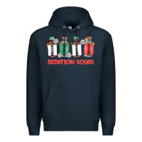 Navy sedation squad Premium Hoodie - MaliasSmallBusiness