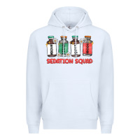White sedation squad Premium Hoodie - MaliasSmallBusiness
