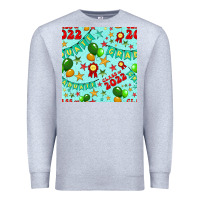 Heather Grey class of 2022 graduation seamless pattern Premium Sweatshirt - BundleAndBundleShop