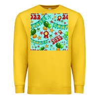 Lemon class of 2022 graduation seamless pattern Premium Sweatshirt - BundleAndBundleShop