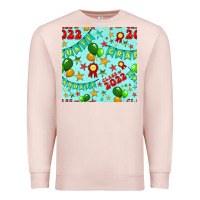 Pale Pink class of 2022 graduation seamless pattern Premium Sweatshirt - BundleAndBundleShop