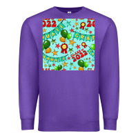 Purple class of 2022 graduation seamless pattern Premium Sweatshirt - BundleAndBundleShop