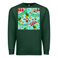 Sports Green class of 2022 graduation seamless pattern Premium Sweatshirt - BundleAndBundleShop