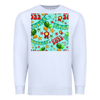 White class of 2022 graduation seamless pattern Premium Sweatshirt - BundleAndBundleShop
