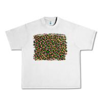 Lunar Rock leopard with green glitter Urban Heavy Tee - Artiststas