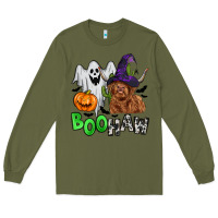 Army Green boohaw Long Sleeve Tee - Zillion Design Studio