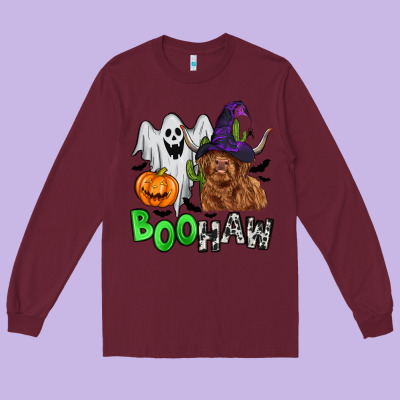 Boohaw Long Sleeve Tee Designed By Zillion Design Studio
