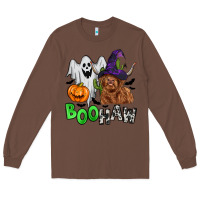Chestnut boohaw Long Sleeve Tee - Zillion Design Studio