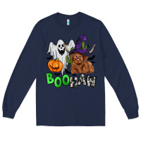 Navy boohaw Long Sleeve Tee - Zillion Design Studio