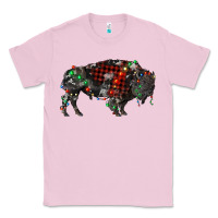 Bubblegum Pink christmas bison Classic Tee - RanaPortraitStore