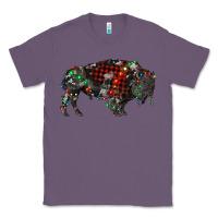Lavender christmas bison Classic Tee - RanaPortraitStore