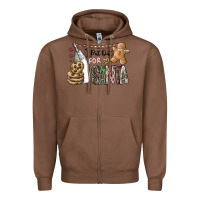 Chestnut i put out for santa Zipper Hoodie - CowhideDigitalArt