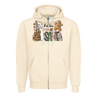 Sandshell i put out for santa Zipper Hoodie - CowhideDigitalArt