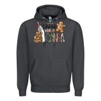 Smoke i put out for santa Zipper Hoodie - CowhideDigitalArt