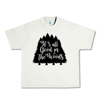 Pistachio its all good in the woods Urban Heavy Tee - Unal Design