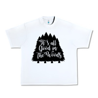 White its all good in the woods Urban Heavy Tee - Unal Design