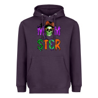 Plum momster Heavyweight Hoodie - BundleAndBundleShop