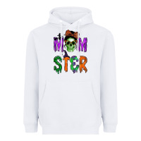 White momster Heavyweight Hoodie - BundleAndBundleShop