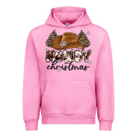 Fuchsia Pink howdy christmas Urban Hoodie - MaliasSmallBusiness
