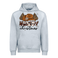 Heather Grey howdy christmas Urban Hoodie - MaliasSmallBusiness
