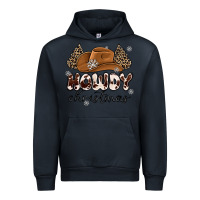 Navy howdy christmas Urban Hoodie - MaliasSmallBusiness