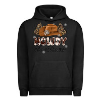Pigment Black howdy christmas Urban Hoodie - MaliasSmallBusiness