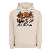Pigment French Oak howdy christmas Urban Hoodie - MaliasSmallBusiness