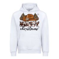 White howdy christmas Urban Hoodie - MaliasSmallBusiness