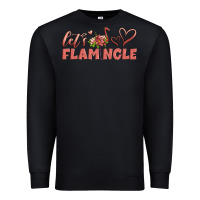 Black let's flamingle Premium Sweatshirt - Artiststas
