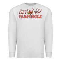 Let's Flamingle Premium Sweatshirt | Teevron