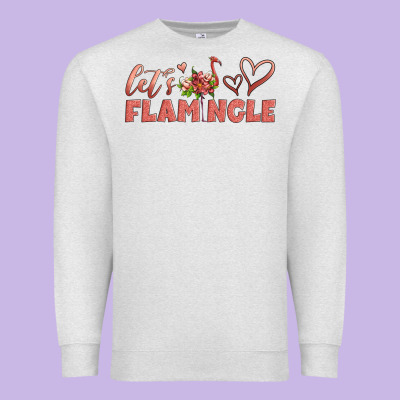 Let's Flamingle Premium Sweatshirt Designed By Artiststas