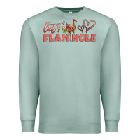 Seafoam let's flamingle Premium Sweatshirt - Artiststas
