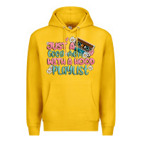 Lemon just a good mom with a hood playlist Premium Hoodie - MaliasSmallBusiness