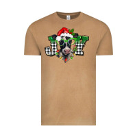 Vintage Camel Christmas joy black and white cow Vintage Tee - BarkalooDesign