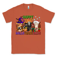 Copper happy hallothanksmas with cow Classic Tee - texasbilliewilder