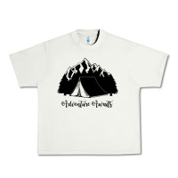 Pistachio Adventure Camping Urban Heavy Tee - Unal Design