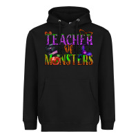 Black teacher of monsters Heavyweight Hoodie - BundleAndBundleShop