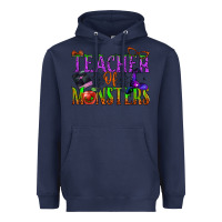 Navy teacher of monsters Heavyweight Hoodie - BundleAndBundleShop